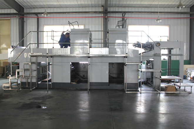 對開雙面雙色平板印刷機(jī)